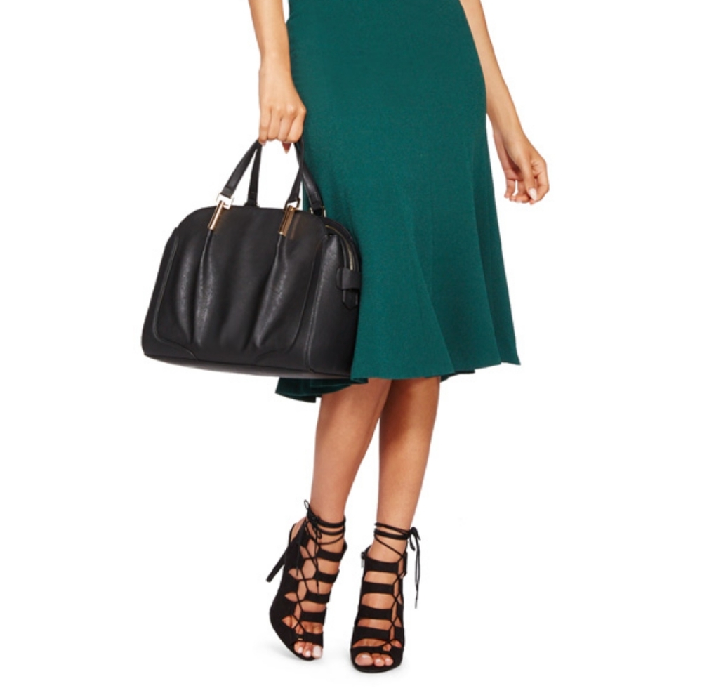 JustFab | Stefany Heel - Black / Size: 10